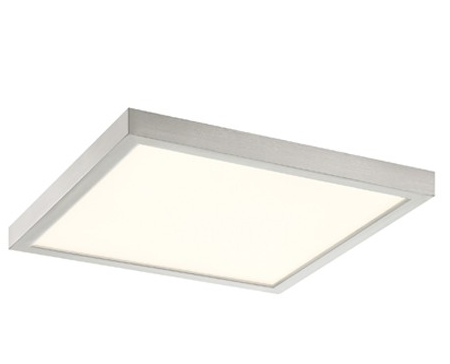 Eurofase Lighting 47525-030 Troy - 12'' Square LED Flush Mount - 120V - 22W - 5CCT Color Selectable - 1365 Lumens - Dimmable - Brush Nickel