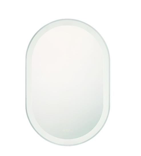 Eurofase Lighting 47562-011 Sara 36 X 24 inch Silver Wall Mirror