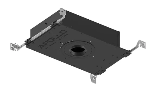 NORA Lighting NHAPIC-3R05L32740DP 3" Apollo Round IC Air-Tight Housing with Field Changeable Optics, Narrow Flood (38°), 2000 Lumen, Voltage 120V, 0.5" to 0.875" Ceiling Thickness