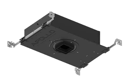 NORA Lighting NHAPIC-3S10L22740DC 3" Apollo Square IC Air-Tight Housing with Field Changeable Optics, 1500 Lumen, 120-277V, 0.875" to 1.25" Ceiling Thickness, Color Temperature 2700K, Beam Angle Narrow Flood (38°)