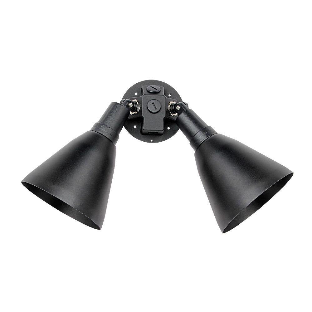 Maxim Lighting 92006TB Spots 2 Light 17.75 Inch Textured Black Outdoor Wall Mount