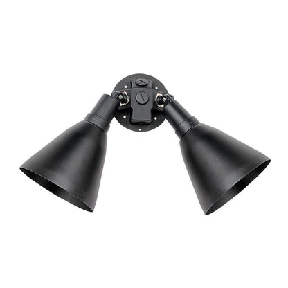 Maxim Lighting 92006TB Spots 2 Light 17.75 Inch Textured Black Outdoor Wall Mount
