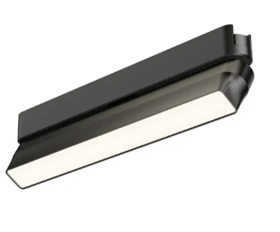 ET2 Contemporary Lighting ETL26212-BK 5" Continuum Track Light Flat, Color Temperature 3000K, Voltage 120-277V, Black Finish