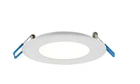 Eurofase Lighting 28990-017 6-in Round Recessed Light, Wattage 15W, Voltage 120V. Lumens 900lm, Color Temperature 3000K, White Finish