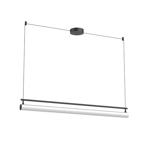Kuzco Lighting LP70148-BK-UNV Gramercy 48 Inch Linear Pendant Ceiling Light Black Finish