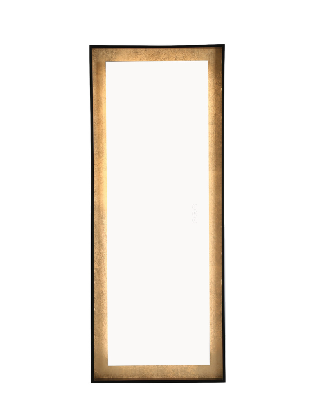 Eurofase Lighting 48089-012 Anya 65 X 26 inch Black Wall Mirror