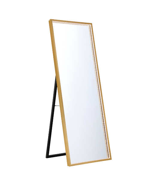 Eurofase Lighting 48098-021 Cerissa 65 X 24 inch Gold Wall Mirror