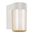 Trans Globe Lighting 4810 WH Pershing white outdoor wall light