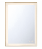 Eurofase Lighting 48101-035 Lenora 30 X 22 inch Gold Wall Mirror