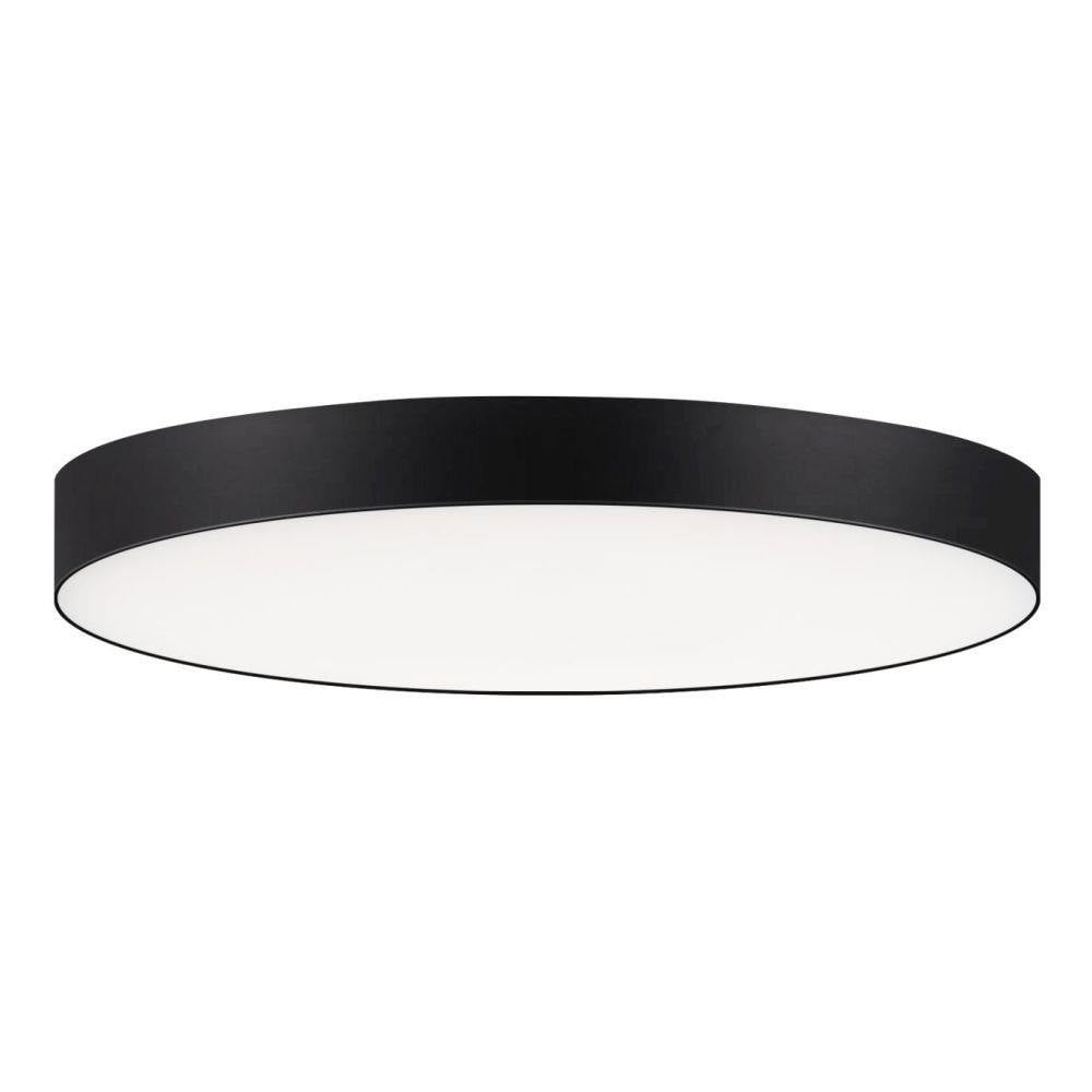 Maxim Lighting 57662WTSN Trim 1 Light 7 inch Satin Nickel Flush Mount Ceiling Light product view