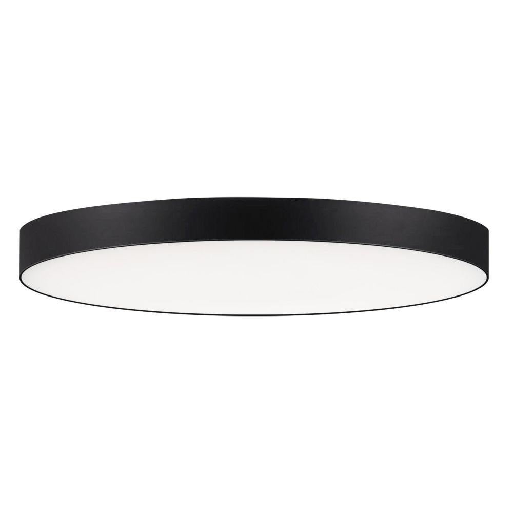Maxim Lighting 57663WTBK Trim 1 Light 9 inch Black LED Flush Mount Ceiling Light product shot