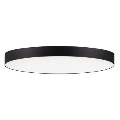 Maxim Lighting 57663WTBK Trim 1 Light 9 inch Black LED Flush Mount Ceiling Light product shot