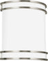 Generation Lighting Ravel brushed nickel LED wall sconce