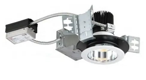 Eurofase Lighting 4AP-16-35-2-1-T-S-WP 4-in 16W Recessed White Lighting Kit, 120V, 3500K, TSWP