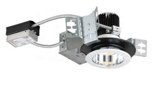Eurofase Lighting 4AP-25-30-2-1-T-S-WP 4-in 25W Recessed White Lighting Kit, 120V, 3000K, TSWP