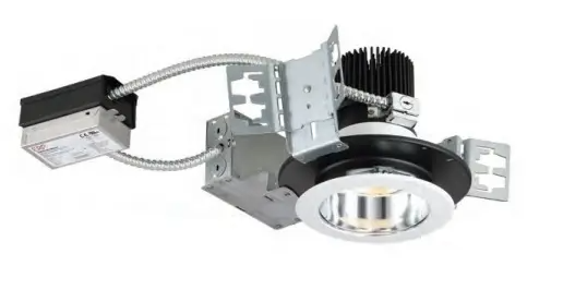 Eurofase Lighting 4AP-25-40-2-1-T-S-WP 4-in 25W Recessed White Lighting Kit, 120V, 4000K, TSWP