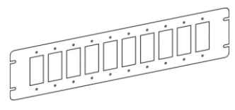 ORBIT 4M10-GFI 10G Flat GFCI Switch Box Cover