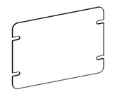 ORBIT 4M2-B 2G Flat Blank Switch Box Cover