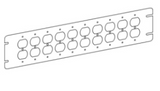 Orbit 4M5-DR 5G FLAT DUPLEX RECEPTACLE COVER