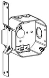 Orbit 4RDB-NM-FB 4" Octagonal Electric Box, 2 1/8" Deep W/ Non-Metallic Clamps, FB Bracket & 1/2" & Loom Knockouts