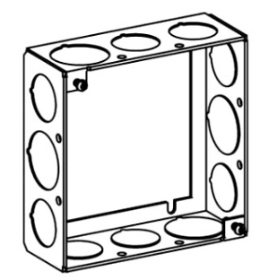Orbit 4SB-50-EXT 4" SQUARE BOX 1-1/2" DEEP
