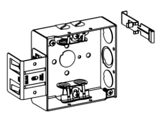 Orbit 4SB-MC-MS 4" SQUARE BOX 1-1/2" DEEP