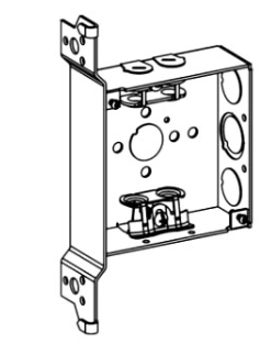 Orbit 4SB-MC-WB 4" SQUARE BOX 1-1/2" DEEP