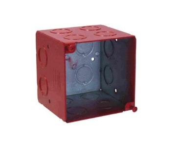 Orbit 4SEDB-CKO Extra Deep Square Box, Sheet Steel, 46 cu-in, 16 Knockouts, 4 in H x 4 in W x 3-1/2 in D 24 Pack