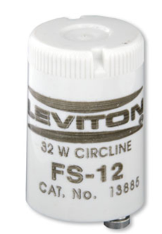 Leviton 13885 Fluorescent  Starter FS 12