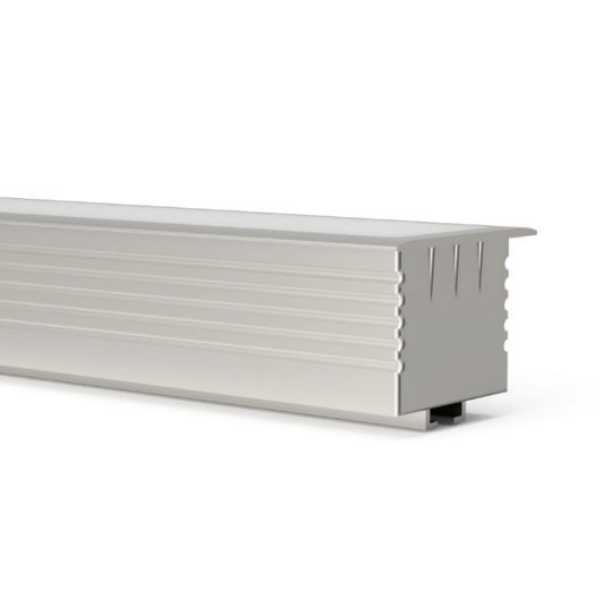 Alloy LED AL-50-10-9992-AL Ankr 2 In-Wall Channel, Straight Bracket