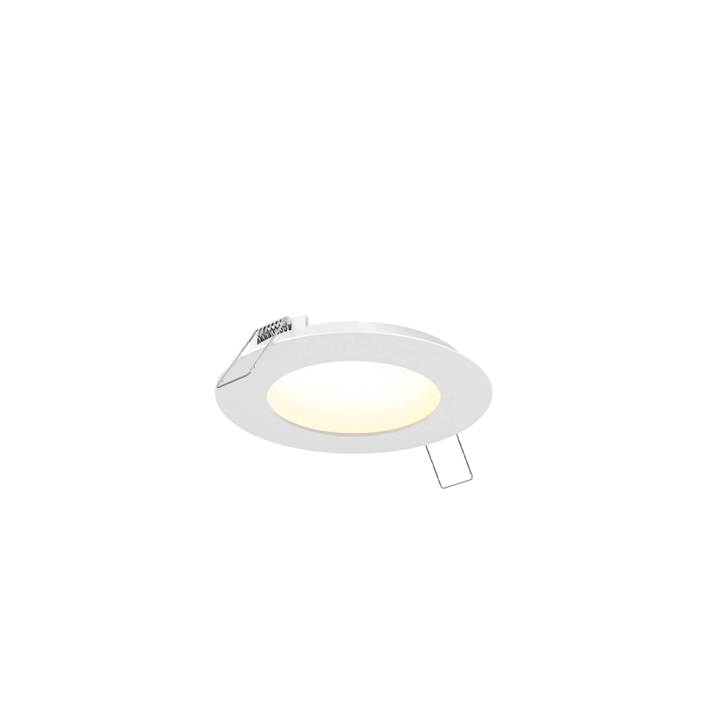 DALS Lighting 5003-CDW-WH 3" Round Recessed Slim Panel - 120V - CCT: 5CCT + 3000K – 2200K - Finish: White