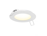 DALS Lighting 5003-CC-V-BK 3'', 600lm, 8W Multi CCT Slim Round Recessed Panel Light - universal 120V-347V, 0-10V Dimming