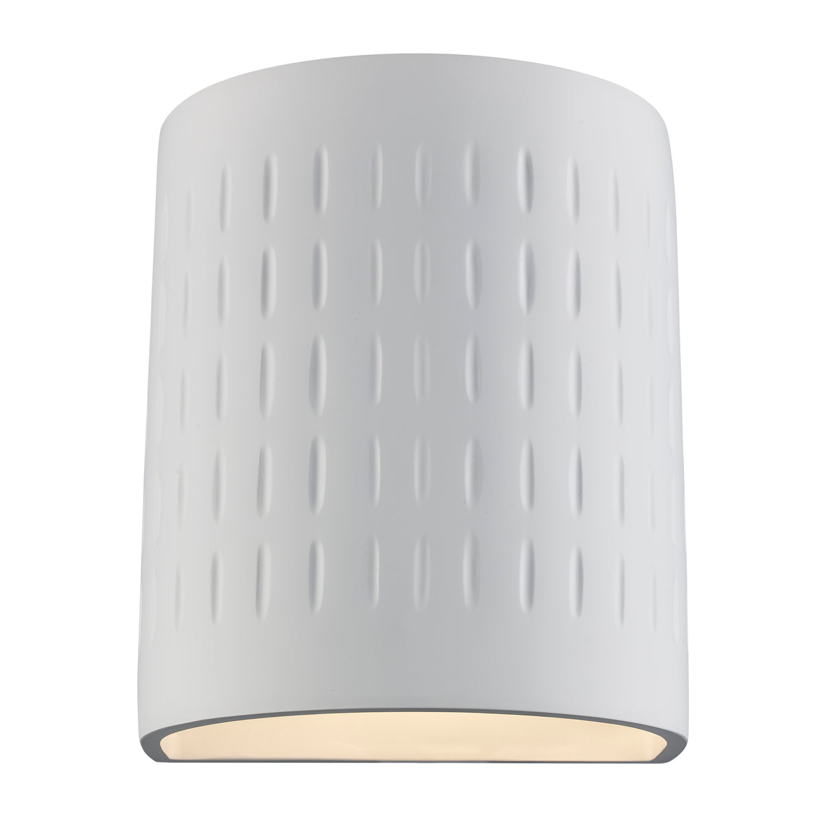 Trans Globe Lighting 5003-1 WH Coast white ceramic wall sconce light on