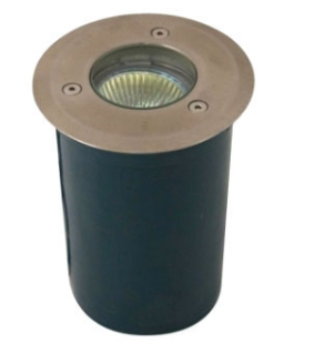 Orbit 5010R MR16 WELL LIGHT W/ ROUND STAINLESS STEEL COVER