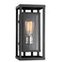 Trans Globe Lighting 50222 BK Showcase black outdoor wall lantern