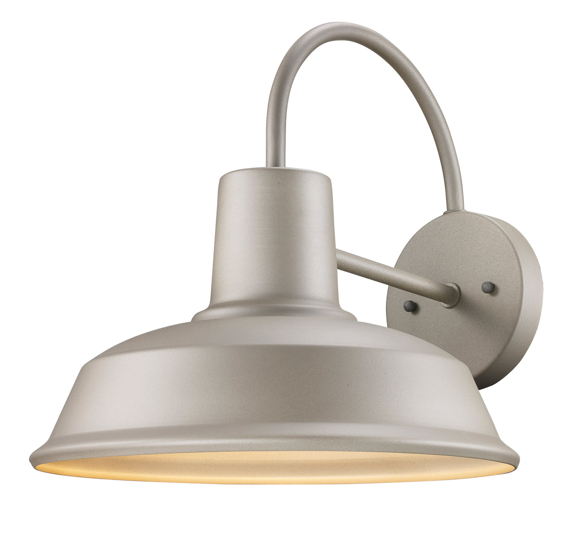 Trans Globe Lighting Tacoma 1 light outdoor wall light in silver finish