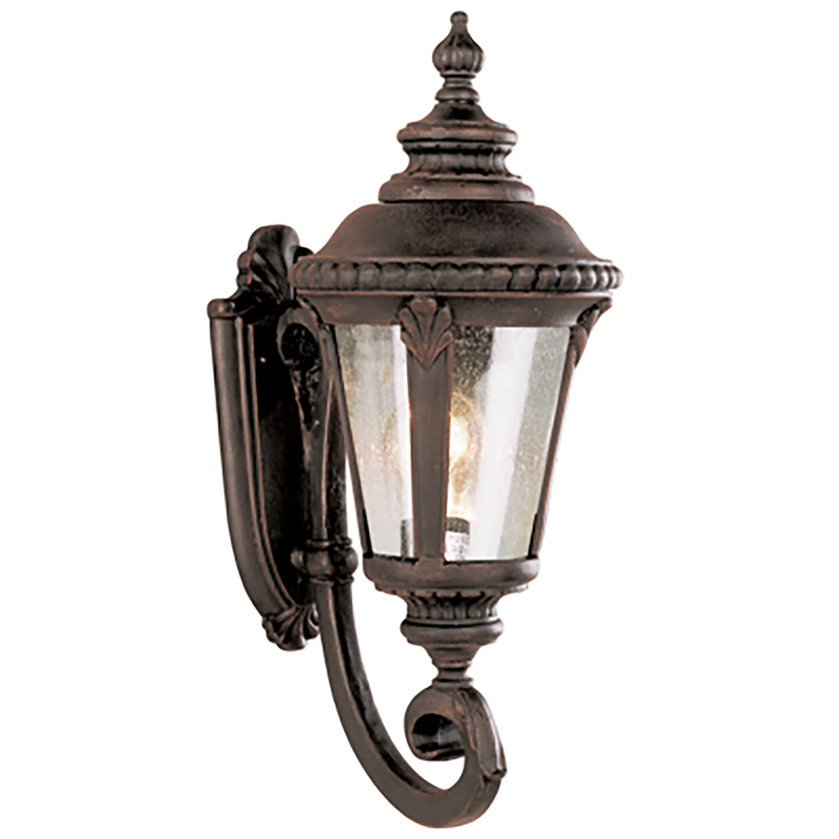 Trans Globe Lighting 5040 RT Commons 1 Light Rust Wall Lantern