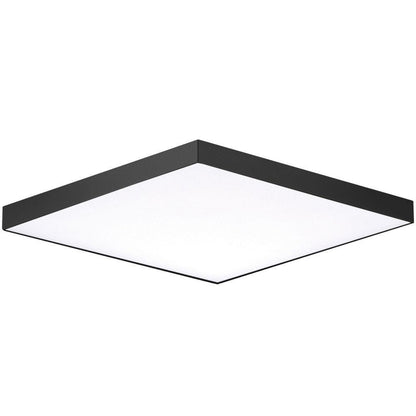 Maxim Lighting 57669WTBK Trim 1 Light 10.5 inch Black LED Flush Mount Ceiling Light