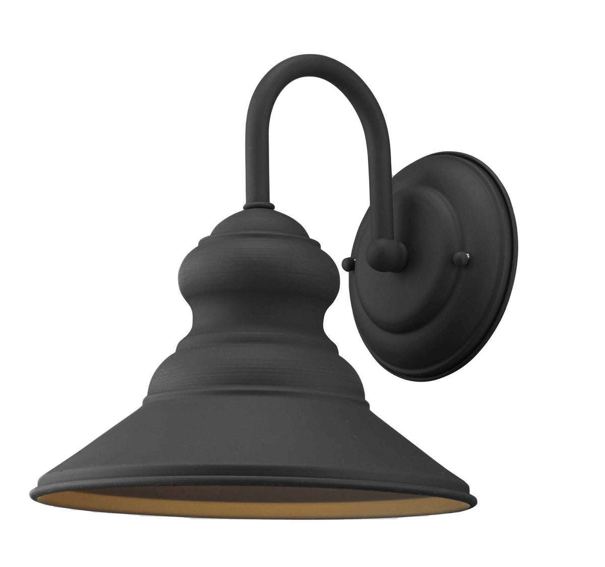Trans Globe Lighting 50540 BK Forest 1 Light Black Outdoor Wall Light