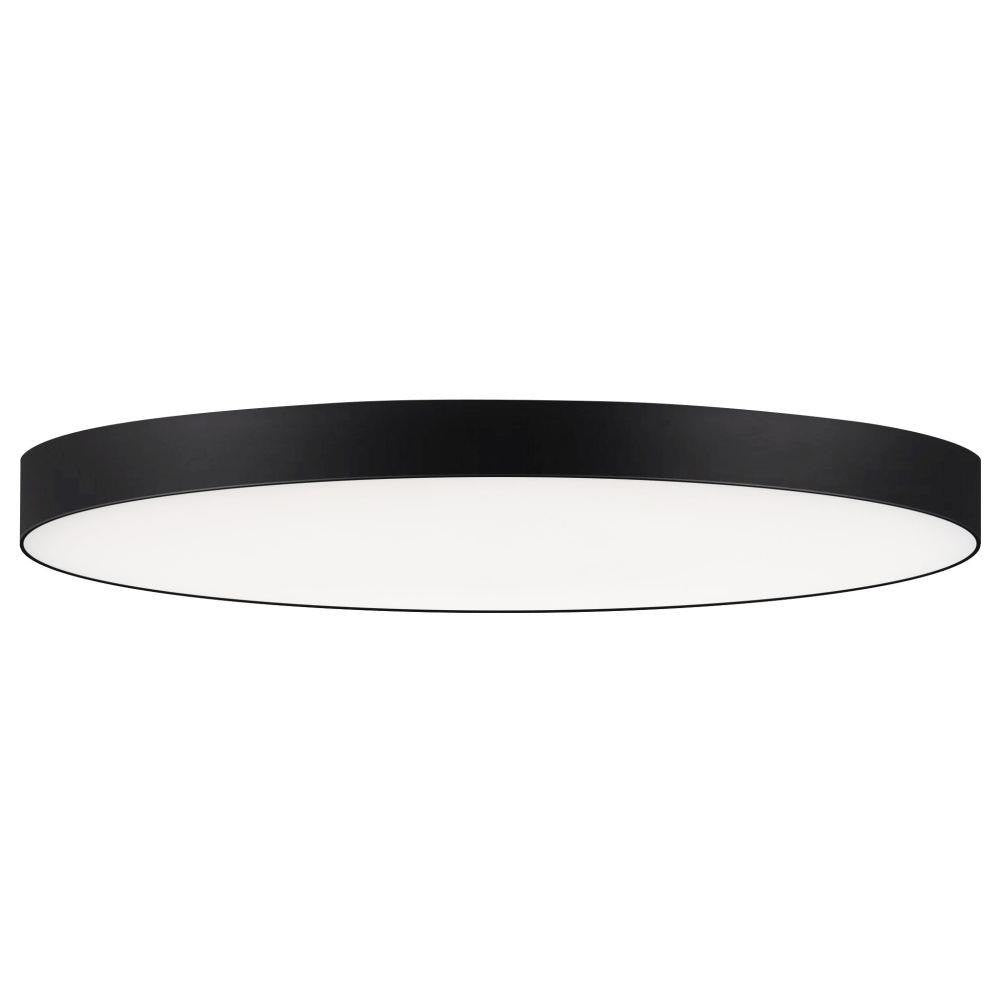 Maxim Lighting 57670WTSN Trim 1 Light 16 inch Satin Nickel LED Flush Mount Ceiling Light - Product View