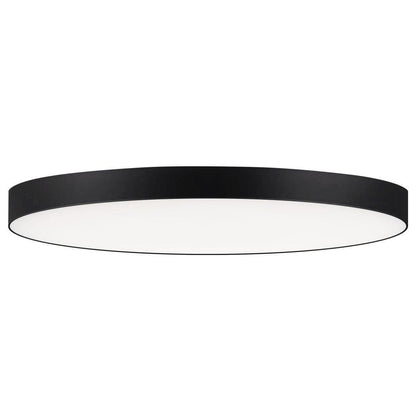 Maxim Lighting 57670WTSN Trim 1 Light 16 inch Satin Nickel LED Flush Mount Ceiling Light - Product View