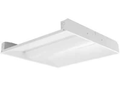 Eiko VOL22-3CP-50K-U Volumetric Troffer 2x2 DLC V4.1 Premium, Wattage 26W, Lumens 3250lm, 0-10V Dimmable, 80CRI, Color Temperature 5000K, Voltage 120-277V