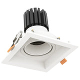 Westgate LRD-10W-MCT5-WTM1-WH 4" LED 1-Slot Recessed Downlight, Wattage 10w, CCT Selectable, 700 Lumens, Voltage 120v, White