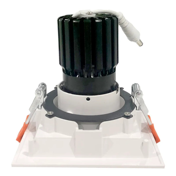 Westgate LRD-10W-MCT5-WTM1-WH 4" LED 1-Slot Recessed Downlight, Wattage 10w, CCT Selectable, 700 Lumens, Voltage 120v, White