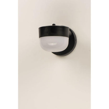 Maxim Lighting 51116FTBK Michelle 1 Light Black LED Outdoor Wall Lantern - Angled Wall View