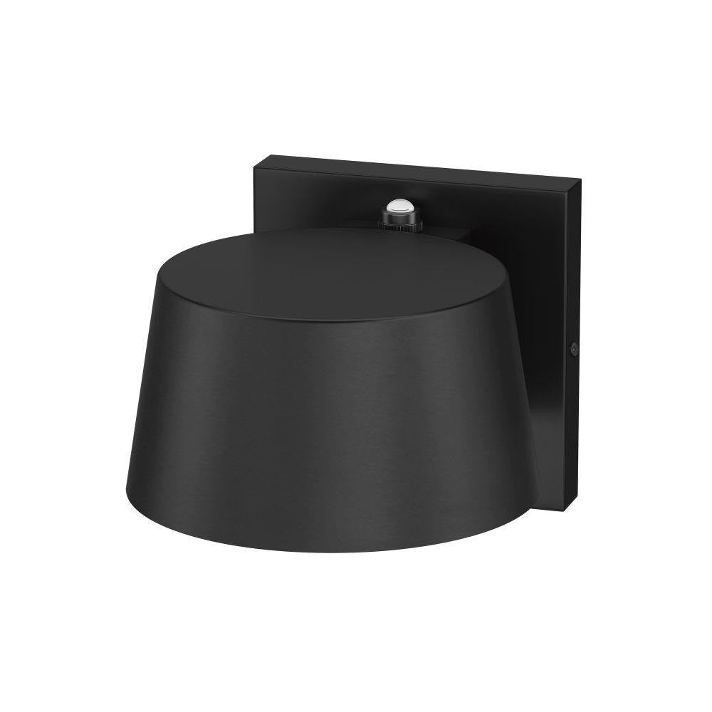 Maxim Lighting 51117BK/PHC Gateway 1 Light 7 Inch Black Outdoor Wall Mount