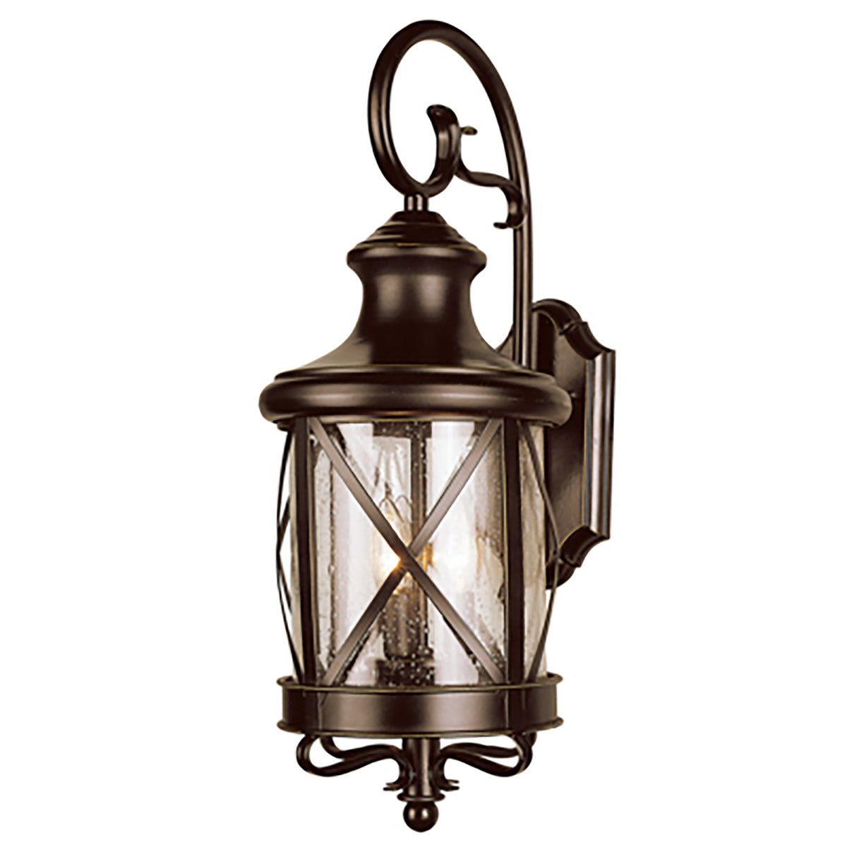 Trans Globe Lighting 5120 ROB Chandler rubbed oil bronze outdoor wall lantern light