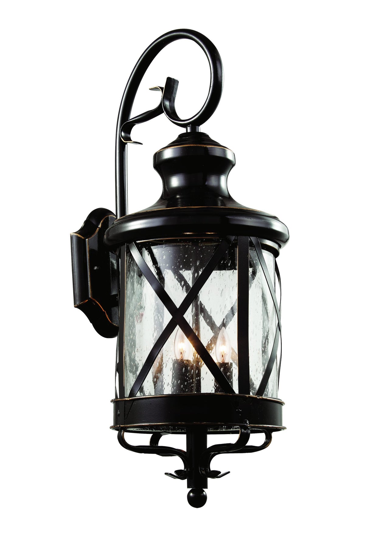 Trans Globe Lighting 5122 ROB Chandler outdoor wall lantern in rubbed oil bronze