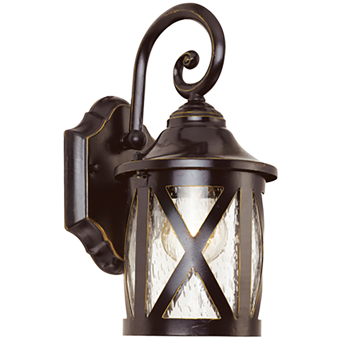 Trans Globe Lighting 5129 ROB Chandler wall lantern in rubbed oil bronze