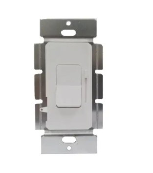 Enerlites 51300L-W Single Pole 3-way LED 0-10V Dimmer Switch, White